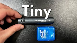 Video thumbnail for Tiny little travel microphone - The E614 by Dracomies