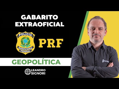 Gabarito Extraoficial PRF - Geopolítica