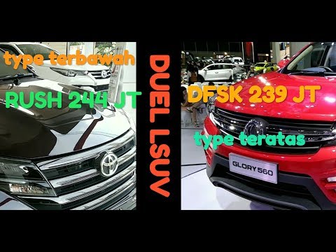 DFSK Glory 560 vs Rush : Type termahal lebih murah dari type termurah!!!
