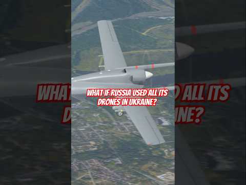 What If Russia Used All Its Drones in Ukraine? #Drones #Warfare #RussiaUkraine #MilitaryStrategy