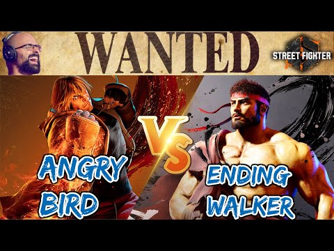 $1000 PRIZE POOL! Angry Bird (Ken) vs EndingWalker (Ryu) FT7 - WANTED SF6
