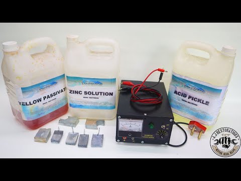 Zinc Electroplating at Home