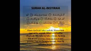 Download lagu Surah Al-Insyirah | Baca Selalu InsyaAllah Di Permudahkan Segala Urusan mp3 Download lagu Surah Al-Insyirah | Baca Selalu InsyaAllah Di Permudahkan Segala Urusan mp3