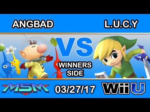MSM 91 - Angbad (Olimar) Vs. TTN | L.U.C.Y (Toon Link) Winners Side - Smash Wii U