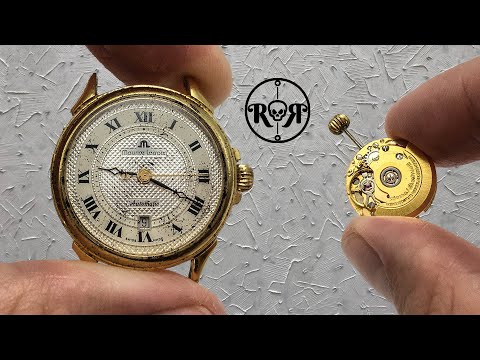 Restoration of a Tiny Swiss Automatic Watch - Maurice Lacroix ETA 2671 Service
