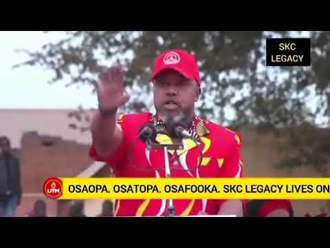 Saulosi Klaus Chilima (SKC) speech about United Transformation Party (UTM). Former veep of Malawi