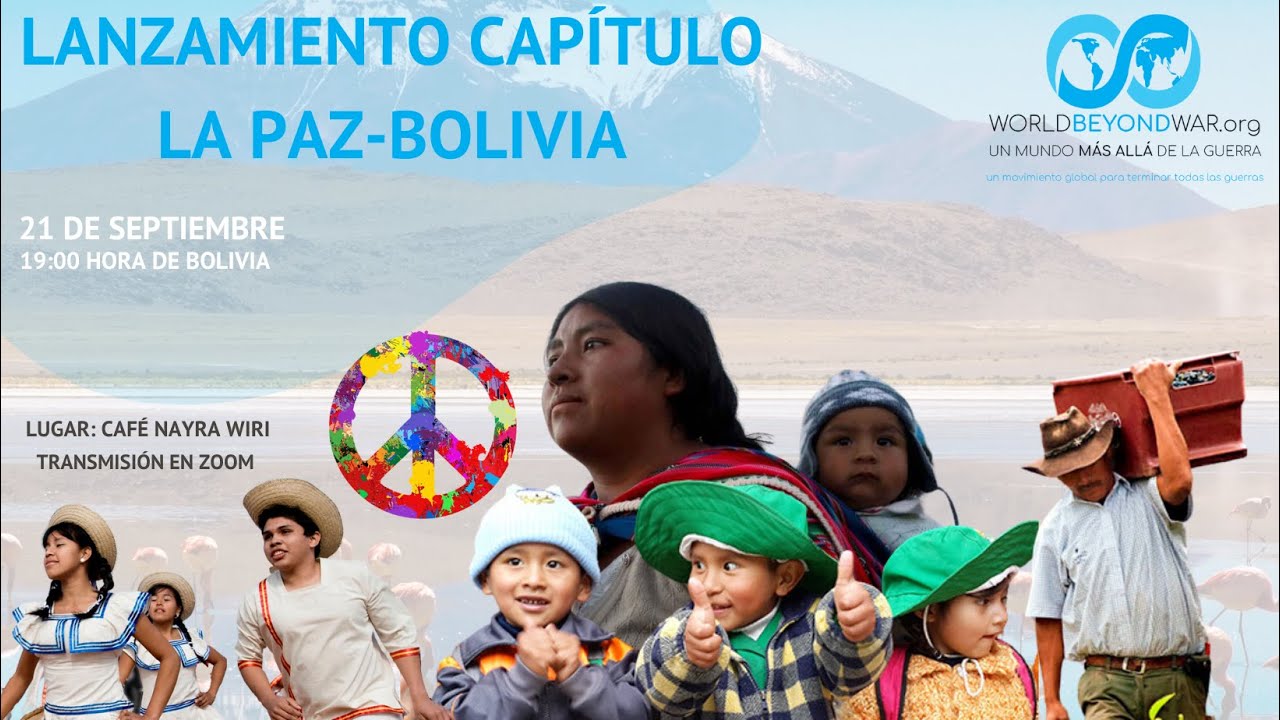 Lanzamiento del capítulo de La Paz-Bolivia.