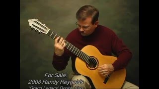 Randy Reynolds Classical Guitar for Sale (Left handed)