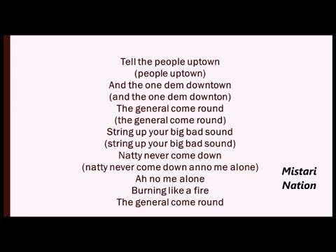 Big Bad Sound Chronixx Lyrics Video