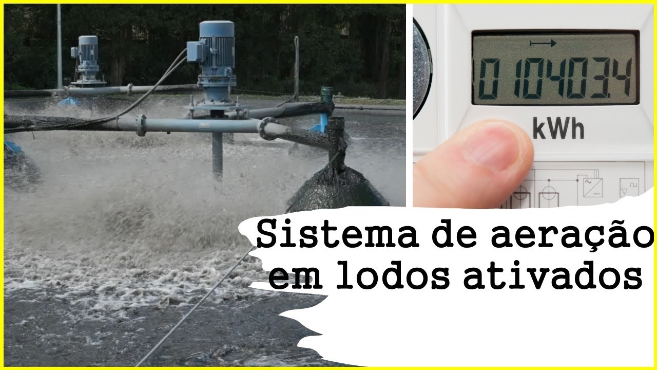 Sistema de aeração em lodos ativados
