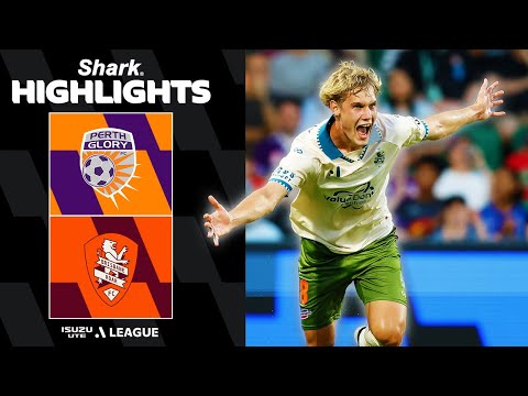 Perth Glory v Brisbane Roar | SHARK HIGHLIGHTS | Isuzu UTE A-League 2025-26 | Round 13