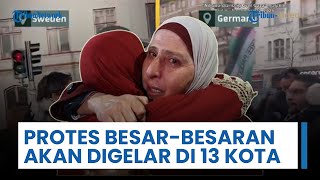 Protes Besar-besaran Digelar di 13 Kota, Kecam Keterlibatan Uni Eropa & Barat dalam Genosida di Gaza