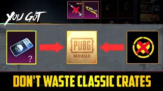 Glacier M416 Crate Opening | Don’t Waste Classic Crates | PUBGM