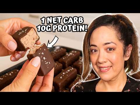 We Made Keto Puff Protein Bars at Home! (they taste incredible!)