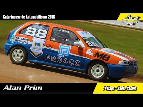 Alan Prim - 1ª Etapa Catarinense de Automobilismo 2016 - Santa Cecília