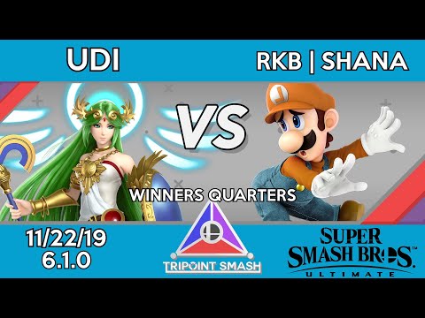Tripoint Smash 87 - Winners Quarters - Udi(Palutena) Vs. RKB | Shana(Luigi)