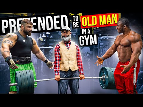 Elite Powerlifter Pretended to be an OLD MAN #5 | Anatoly GYM PRANK