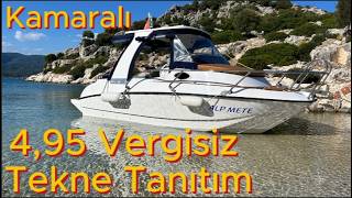 Seçkin Yatçılık Seç 500 Tekne Tanıtım Vergisiz Kamaralı