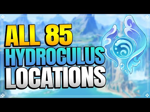 All 85 Hydroculus Locations in Fontaine 4.0 | In Depth Follow Along Route |【Genshin Impact】