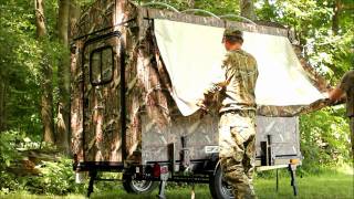 EZ Hunt & Haul - Hunting Blind and ATV Trailer