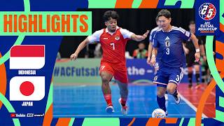 HIGHLIGHTS: INDONESIA vs JAPAN | AFC Futsal Asian Cup 2026 Semi-Finals  | 05.02.26