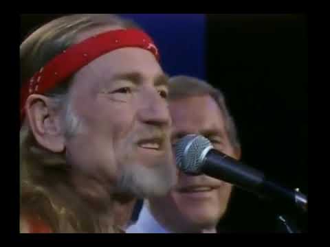 Chet Atkins and Friends - Willie Nelson - Island In The Sea (Mark Knopfler on guitar) 1987