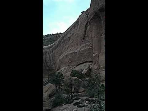 trundleing aka throwin big rocks off a  cliff