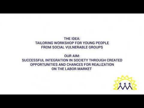 Tailoring workshop for young people in risk