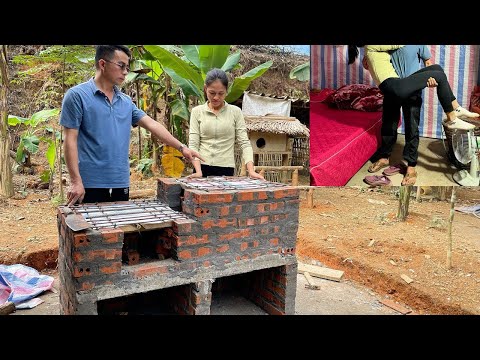 The complete process of building a wood-burning stove_Ly Tieu Yen