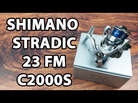 Котушка Shimano Stradic 23 FM C2000S, низькопрофільна шпуля (підшип. 6+1), 5.1:1