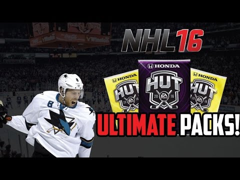 NHL 16 HUT: My Biggest Pack Opening! "ULTIMATE PACKS!"