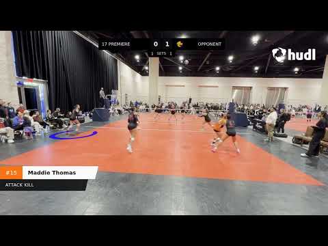 Maddie Thomas Nike Daytona 100 GJ 17 Premier vs  PVC 17 1 highlights