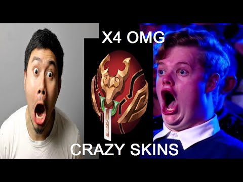 4 LUNAR BEAST ORBS OPENING | LEAGUE OF LEGENDS (AMAZING DROPS) *JACKPOT* MY DAD ALWAYS WANTED THIS..