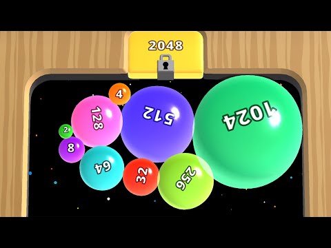 2048 Merge Balls - ALL BOSS (Part 01)