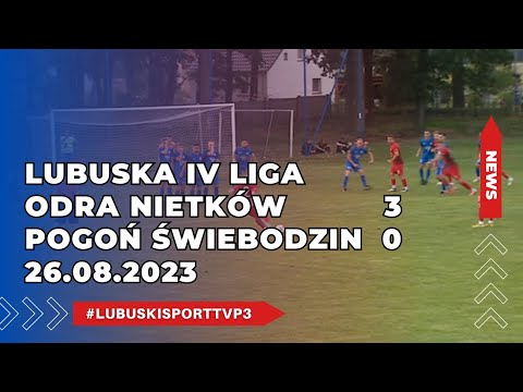 Odra Nietków - Pogoń Świebodzin - 3:0 - 26.08.2023r.