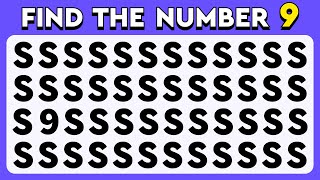 Find the NUMBER Among LETTERS - Numbers and Letters Challenge ✅ - Only Genius Can Solve