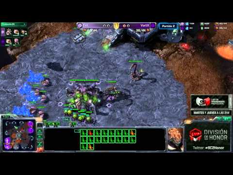 VortiX vs EviL (ZvZ) - Division de Honor - Grupo B Ronda 3