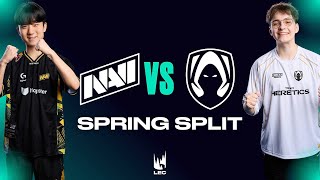 NAVI vs HERETICS, UN BO EXTRÊMEMENT SERRÉ (LEC Spring Split 2026)