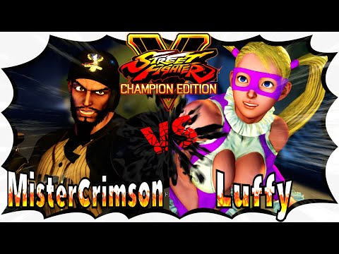 [SFV CE] MisterCrimson(Rashid) vs Luffy(R.Mika) [Street Fighter 5 Champion Edition]
