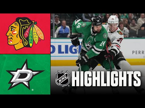 Blackhawks vs. Stars | NHL Highlights | December 27, 2025