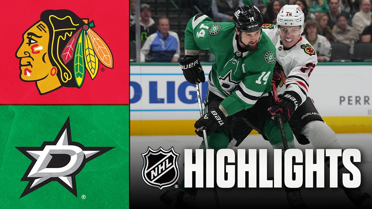 Blackhawks vs. Stars | NHL Highlights | December 27, 2025