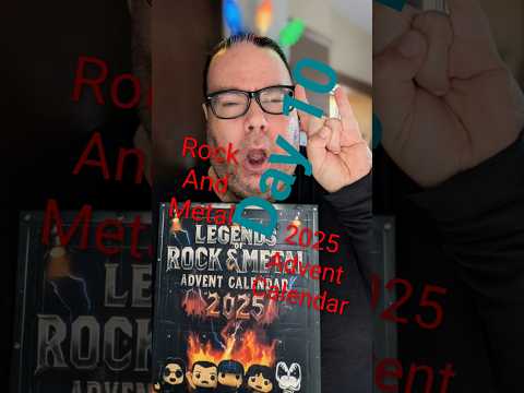 Rock and Metal Advent Calendar Day10 for 12/10/2025 #advent #christmas #calendar #vlog #metal #rock