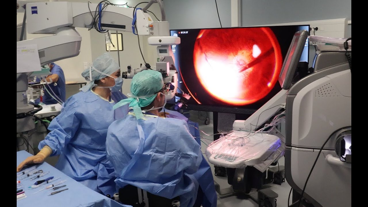 Implantation d'une rétine artificielle pour retrouver la vue