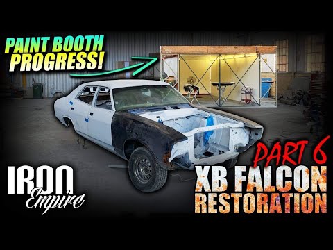 Iron Empire EP60! - XB Falcon Resto & DIY Paint Booth build!
