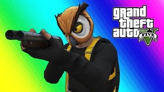 GTA 5 Online Funny Moments - Bubble Daryl Shotgun & Sumo Gamemode (Give Birth!)