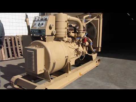 Onan 150 KW Generator Cummins 6 Cylinder Diesel Engine Only 285 Hours