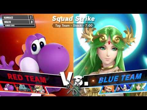 Smash Ultimate Squads Tournament 1/19/19 - Kamikaze Vs Wrath - W. Semis