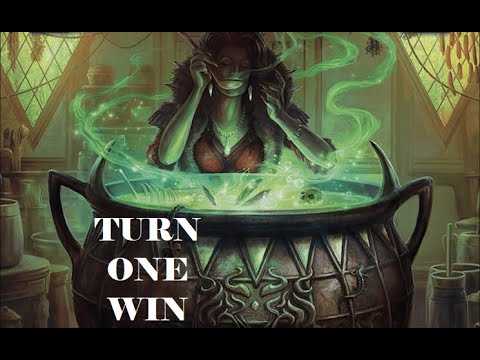 Turn 1 Win, Soul Cauldron (Magic Arena Historic, Wilds of Eldraine)