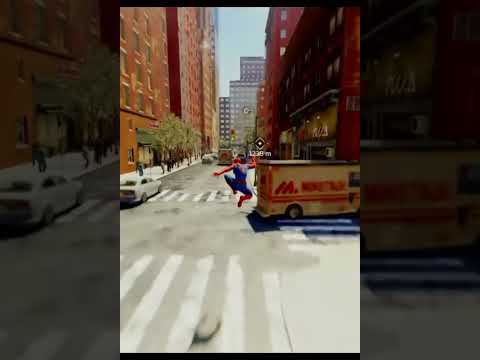 PS4 Marvels Spider Man gameplay.