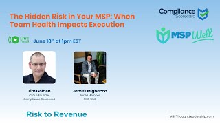 The Hidden Risk in Your MSP: When Team Health Impacts Execution 6/18/2026